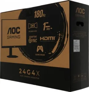  23.8 AOC Gaming 24G4X IPS 1920x1080, 180 , 1 , 16:9, 300 /2, 2HDMI, 1DP,   