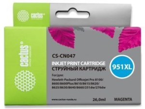   Cactus CS-CN047   950 HP OfficeJet Pro 8100/8600 (26ml) (1500.)