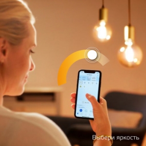    Gauss Smart Home DIM E27 ST64 Golden 7  1/10/40