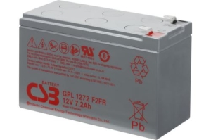  12V 7.2Ah CSB GPL1272 F2FR (GPL1272 F2FR) 