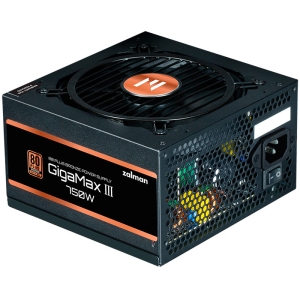   Zalman ZM750-GV3, 750W, ATX12V v3.0, Gen 5.0, APFC, 12cm Fan, 80+ Bronze, Retail