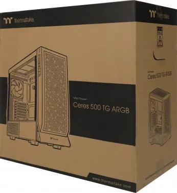  Thermaltake Ceres 500 TG ARGB    ATX 4x140mm 2xUSB3.0 1xUSB3.1 audio bott PSU