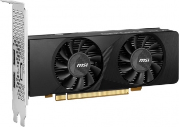  MSI RTX3050 LP 6G OC NVIDIA GeForce RTX 3050 6Gb 128bit PCI-E 4.0 GDDR6 1492/14000 HDMIx2