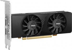  MSI RTX3050 LP 6G OC NVIDIA GeForce RTX 3050 6Gb 128bit PCI-E 4.0 GDDR6 1492/14000 HDMIx2