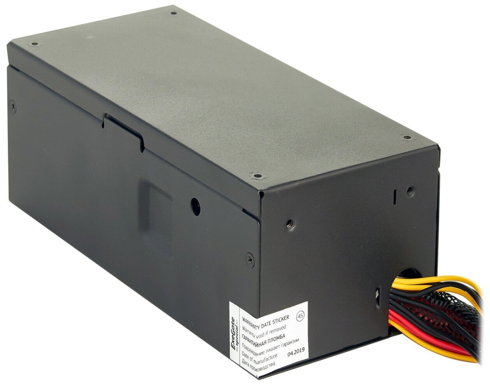   350W Exegate ES279024RUS Special TPS350, TFX, black, 8cm fan, 24p+4p, 2*SATA, 1*IDE, FD