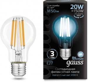   Gauss Filament 20 .:E27  220B .... (.:10)