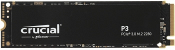  SSD Crucial 500Gb M.2 P3 <CT500P3SSD8> (PCI-E 3.0 x4, up to 3500/1900MBs, 3D NAND, NVMe, 