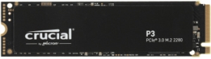  SSD Crucial 500Gb M.2 P3 <CT500P3SSD8> (PCI-E 3.0 x4, up to 3500/1900MBs, 3D NAND, NVMe, 