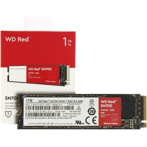   SSD M.2 2280 1TB WDC RED WDS100T1R0C