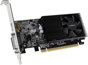  Gigabyte GV-N1030D4-2GL NVidia GeForce GT 1030, 2Gb DDR4/64-bit, PCI-Ex16 3.0, DVI-Dx1, H