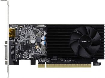  Gigabyte GV-N1030D4-2GL NVidia GeForce GT 1030, 2Gb DDR4/64-bit, PCI-Ex16 3.0, DVI-Dx1, H