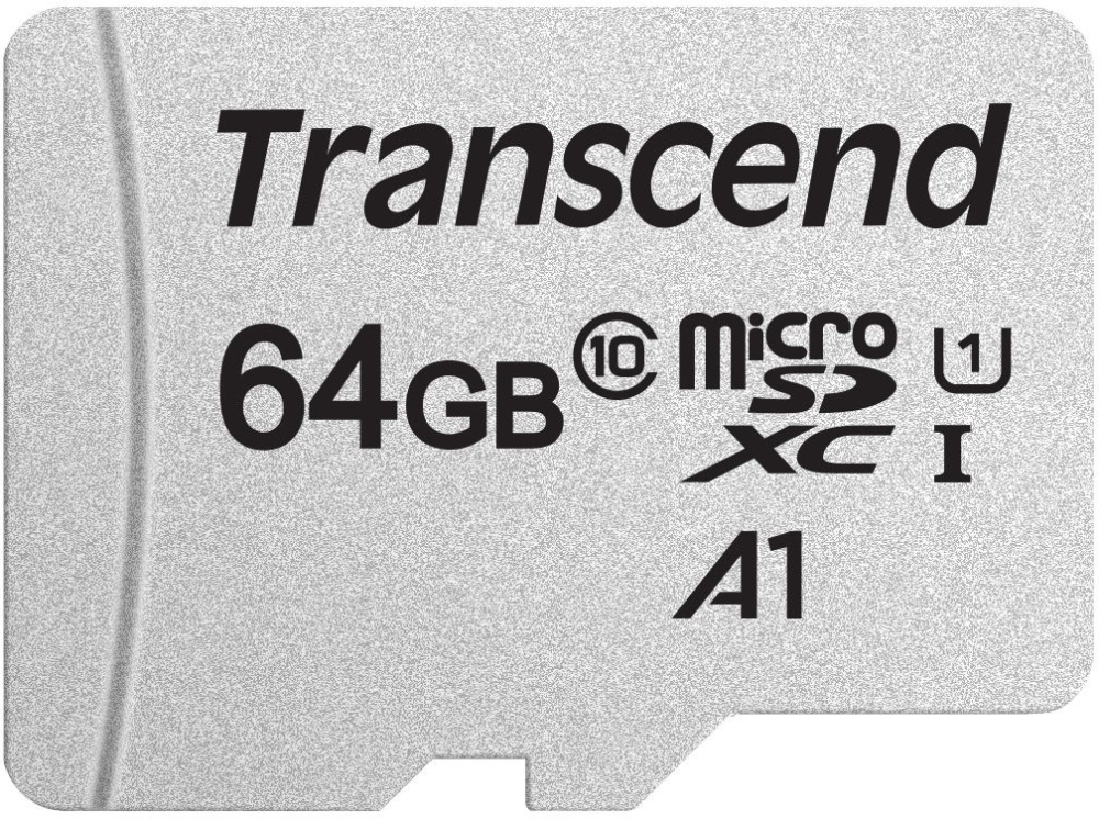   microSD 64GB Transcend microSDXC Class 10 UHS-I U1, ( ), TLC