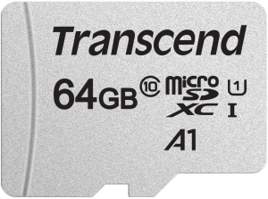   microSD 64GB Transcend microSDXC Class 10 UHS-I U1, ( ), TLC