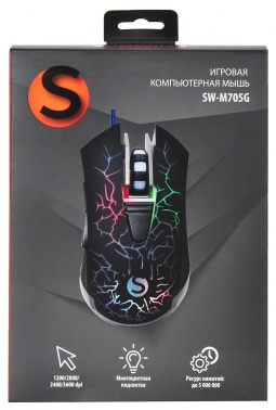  SunWind SW-M705G   (3600dpi) USB   (6but)