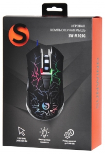  SunWind SW-M705G   (3600dpi) USB   (6but)