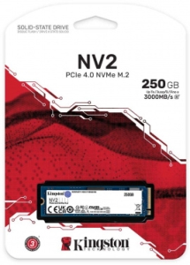 SSD Kingston 250GB  M.2 NV1 PCI-E