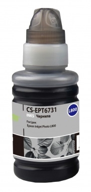 Чернила Cactus CS-EPT6731 черный (100мл) Epson L800