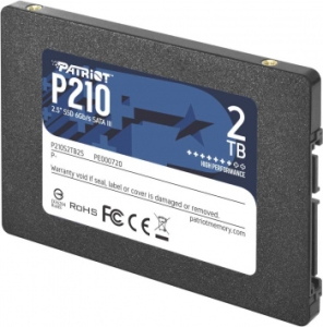 SSD Patriot P210 2TB, SATA 2.5, P210S2TB25, 520/430, RET