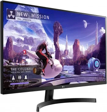  27 LG 27QN600-B Black (IPS, LED, Wide, 2560x1440, 75Hz, 5ms, 178/178, 350 cd/m, 1000:1, +