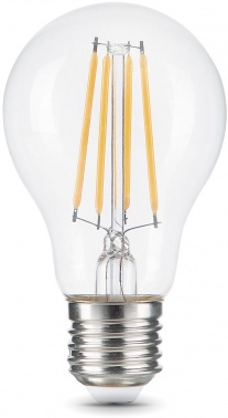  Gauss Filament 60 12W 1250lm 4100 27 LED 1/10/40