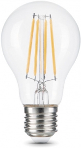  Gauss Filament 60 12W 1250lm 4100 27 LED 1/10/40