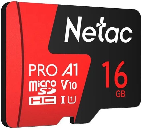 - NeTac   Netac MicroSD P500 Extreme Pro 16GB, Retail version card only