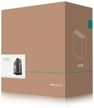  MidiTower Deepcool CH780 black (ATX,  , ARGB, 4xUSB3.2 Type-A + USB3.2 Type-C) (R-CH780-