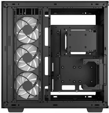  MidiTower Deepcool CH780 black (ATX,  , ARGB, 4xUSB3.2 Type-A + USB3.2 Type-C) (R-CH780-