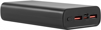   Digma DGPF20A 20000mAh QC3.0/PD3.0 22.5W 3A 2xUSB-A/USB-C  (DGPF20A22PBK