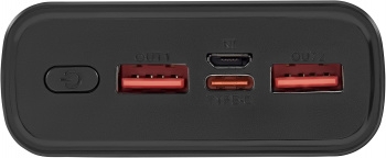   Digma DGPF20A 20000mAh QC3.0/PD3.0 22.5W 3A 2xUSB-A/USB-C  (DGPF20A22PBK