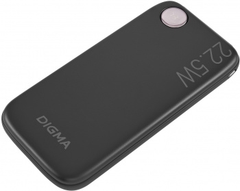   Digma DGPF10B 10000mAh QC3.0/PD3.0 22.5W 3A USB-A/USB-C  (DGPF10B22PBK)