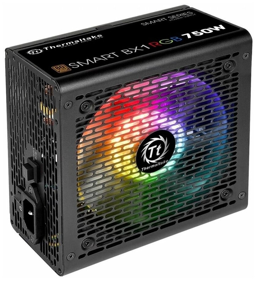   Thermaltake Smart BX1 RGB (PS-SPR-0750NHSABE-1), 750W, APFC, 80+ Bronze, non-modular 
