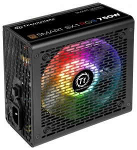   Thermaltake Smart BX1 RGB (PS-SPR-0750NHSABE-1), 750W, APFC, 80+ Bronze, non-modular 