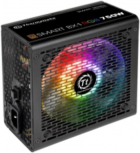   Thermaltake Smart BX1 RGB (PS-SPR-0750NHSABE-1), 750W, APFC, 80+ Bronze, non-modular 