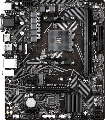   Gigabyte A520M S2H V1.3 Socket AM4