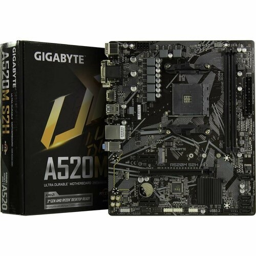   Gigabyte A520M S2H V1.3 Socket AM4