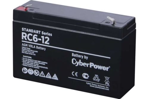  SS CyberPower RC 6-12 / 6  12  Battery CyberPower Standart series RC 6-12 