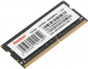   DDR4 16Gb 2666MHz Kingspec KS2666D4N12016G RTL SO-DIMM 204-pin 1.35