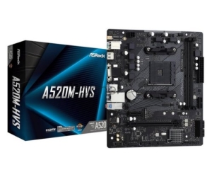   Asrock A520M-HVS Socket AM4