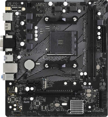   Asrock A520M-HVS Socket AM4