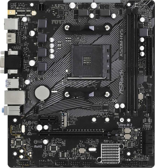   Asrock A520M-HVS Socket AM4