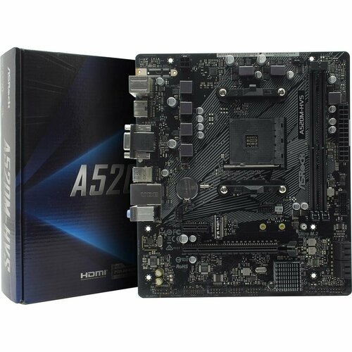   Asrock A520M-HVS Socket AM4