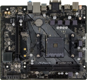  Asrock A520M-HVS Socket AM4