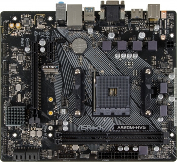   Asrock A520M-HVS Socket AM4