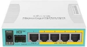  10/100/1000M 5PORT HEX POE RB960PGS MIKROTIK