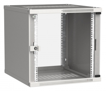 Шкаф ITK LWE3-09U64-GF LINEA WE 9U 600x450 мм дверь стекло серый
