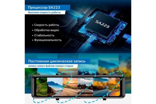  TrendVision MR-1100  2Mpix 2160x3840 2160p 150. GPS SA 223