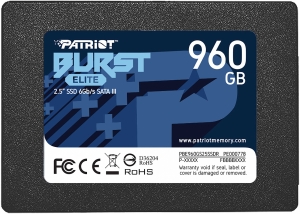  SSD Patriot Burst Elite 960GB, SATA 2.5, PBE960GS25SSDR, 450/320, RET