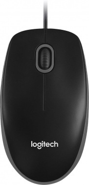  910-003357 Logitech Mouse B100 Black USB