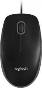  910-003357 Logitech Mouse B100 Black USB